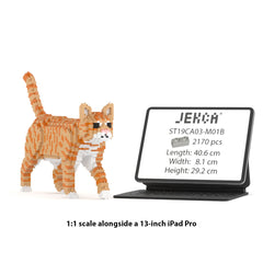 Real size of the Cat 03S-M01B next to a 13-inch tablet