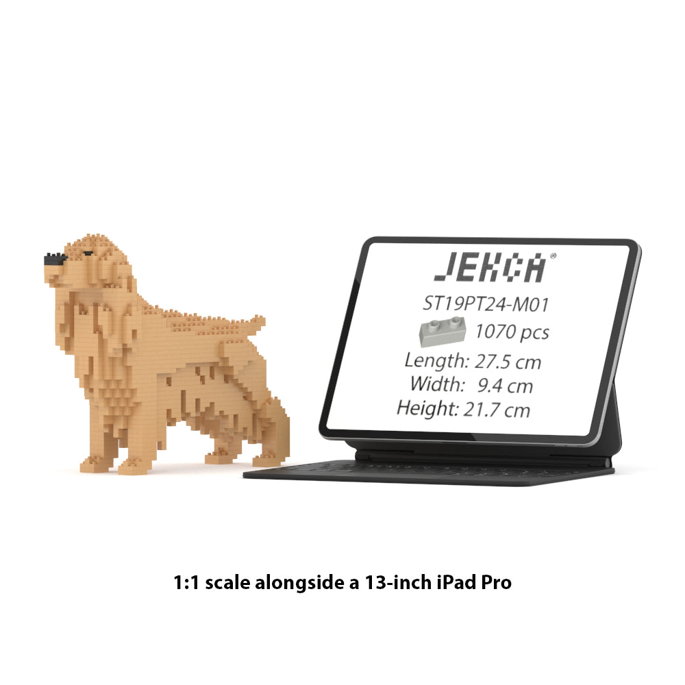 English Cocker Spaniel 01-M01 – BricksPal