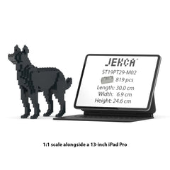 Real size of the Mongrel 01-M02 next to a 13-inch tablet