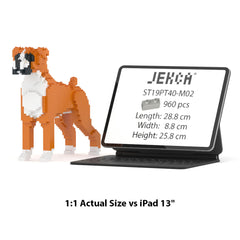 Real size of the Boxer 01-M02 next to a 13-inch tablet